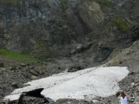 Névé au dessus du col des Aravis